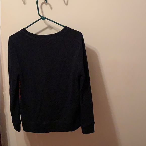 DONATED J.Crew Metallic Copper Bloom Jacquard Sweatshirt - Picture 4 of 6